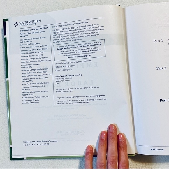 EMPLOYMENT AND LABOR LAW Patrick J Cihon Textbook - Picture 3 of 10